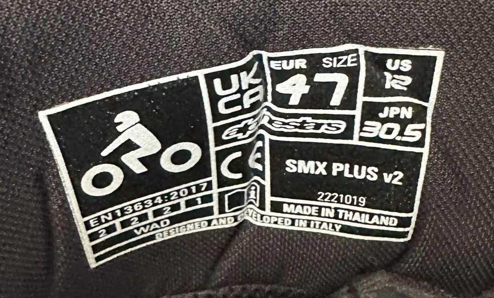 Buty motocyklowe Alpinestars SMX Plus V2