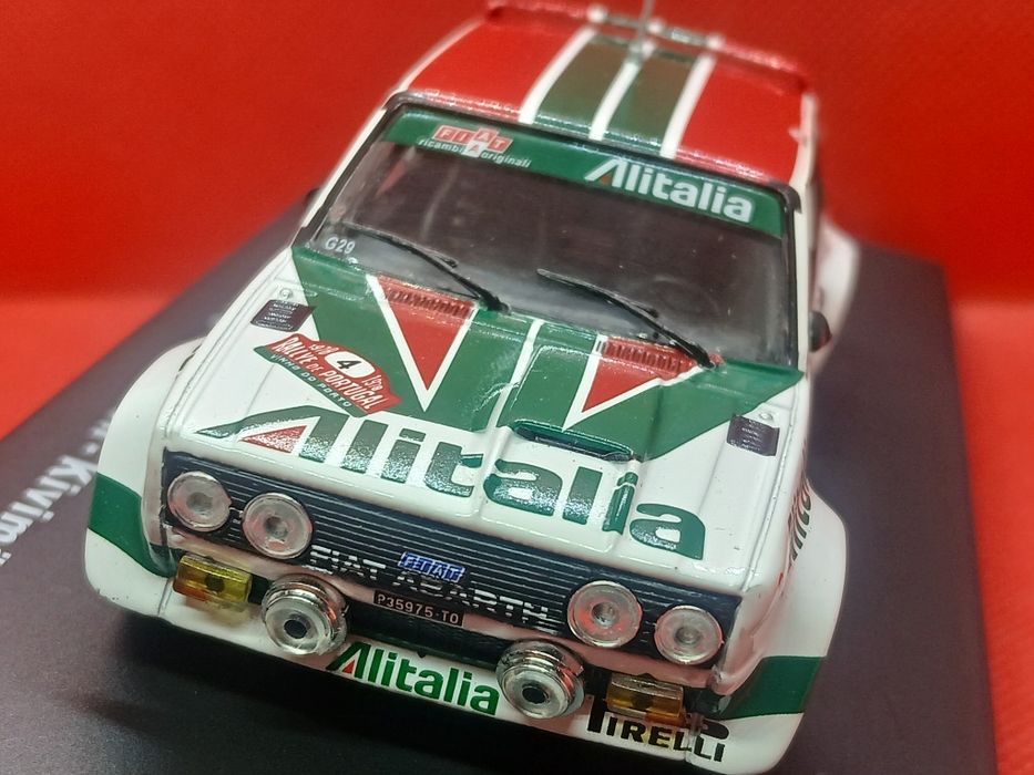 Miniatura 1:43 Fiat 131 Abarth Alén Rally de Portugal  Novo