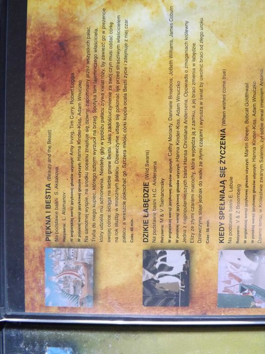 Bajki z mojego dzieciństwa Mikhail Baryshnikov  5 dvd zremasterowane