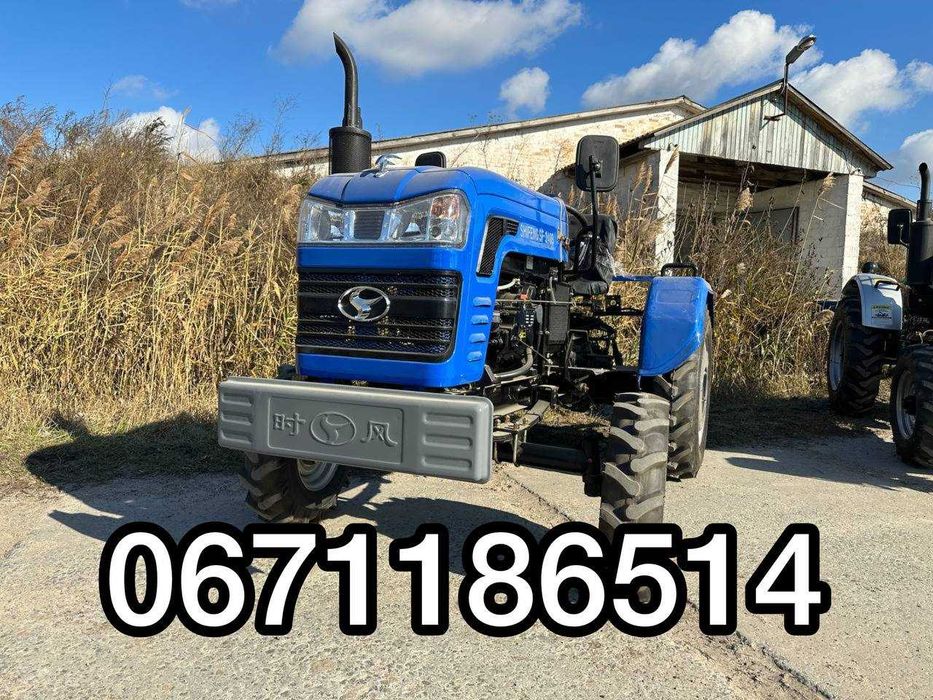 Новий мінітрактор ШИФЕНГ 240 B 24 к.с. 4х2 Доставка Кредит Масла ЗІП