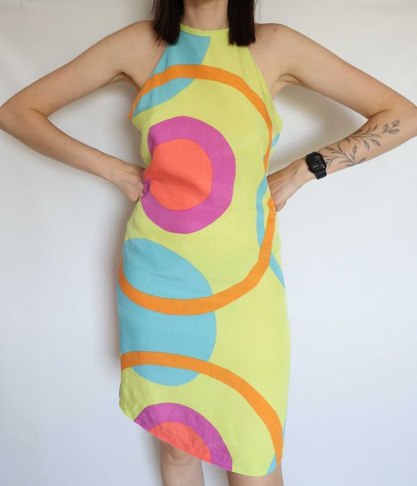 Nowa sukienka Next 100% cupro L