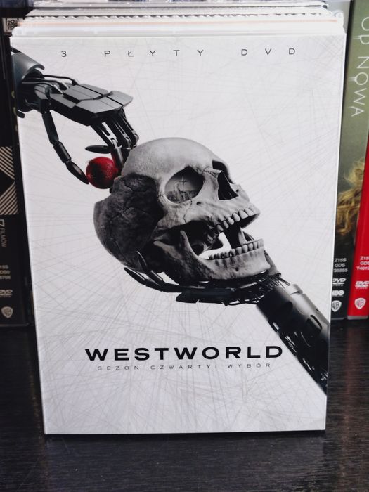 Westworld kolekcja, sezony 1-4 DVD, nowy, folia