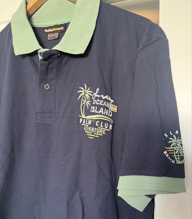 Koszulka polo rozm. L granat