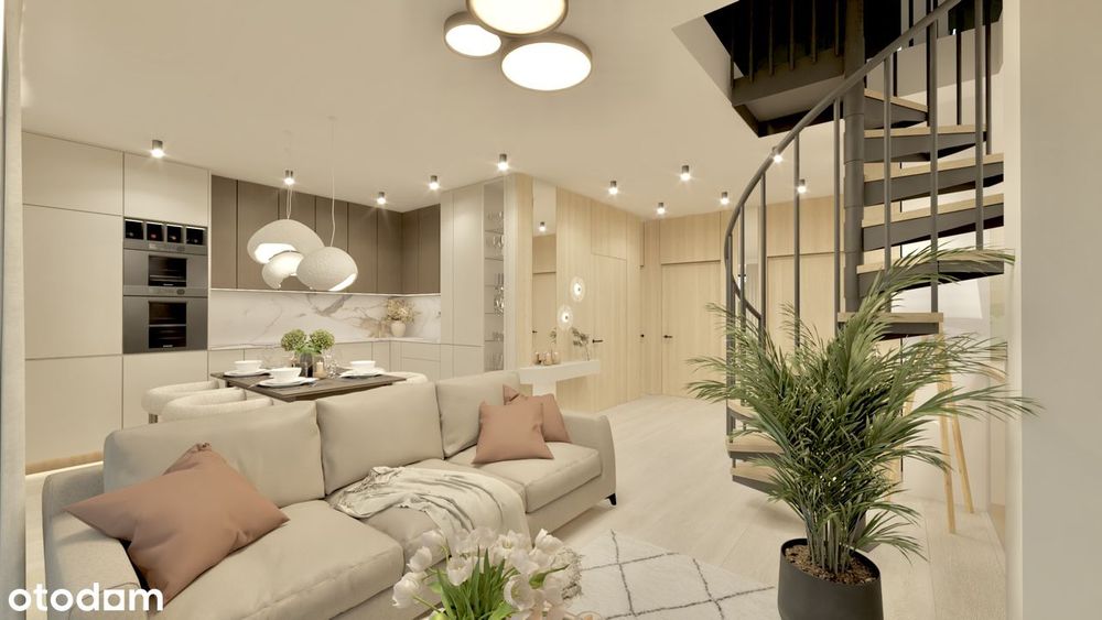 Mieszkanie 67 m² + poddasze 40 m² | 2 balkony | wysoki standard