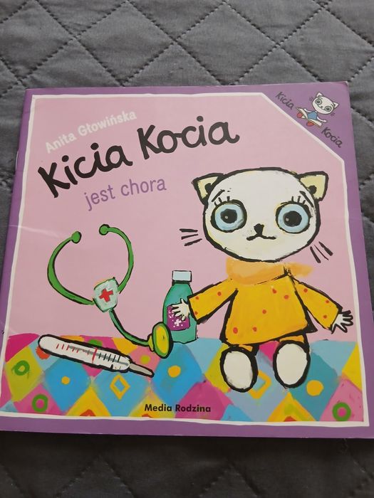 Książka Kicia Kocia jest chora