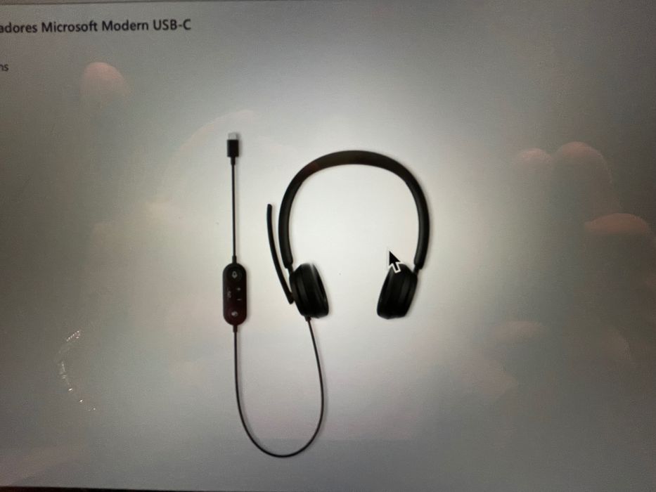 Auscultadores USB -C Modernos Microsoft