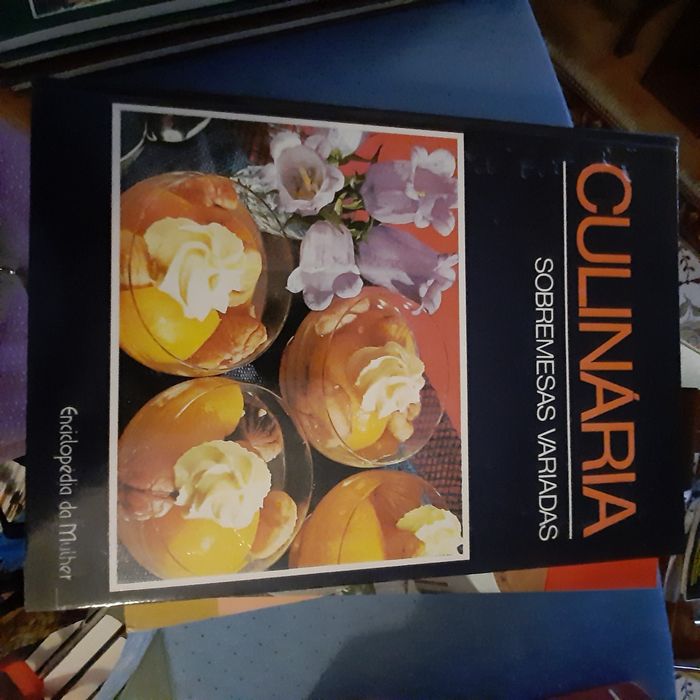 Livros sobre Culinária a 1 € cada. Vende-se à unidade
