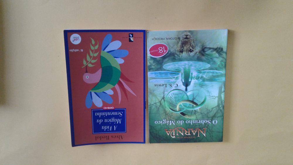 Livros: Nárnia, Artur e os Minimeus , Triângulo jota e outros