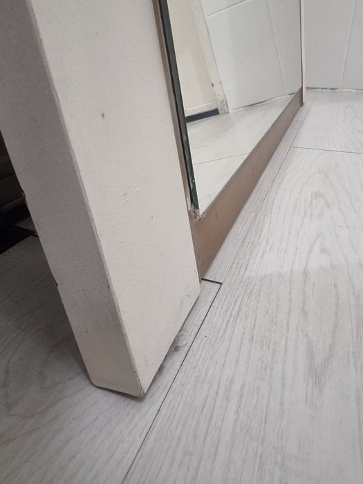 Espelho Branco Antigo