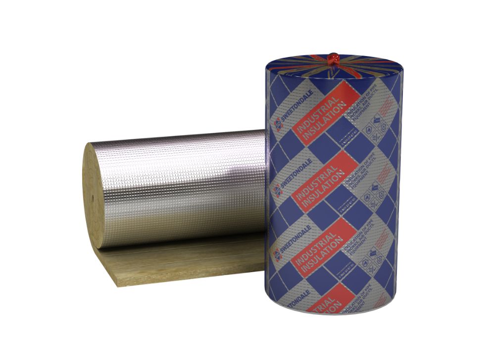 Мінвата з фольгою мат ламельний