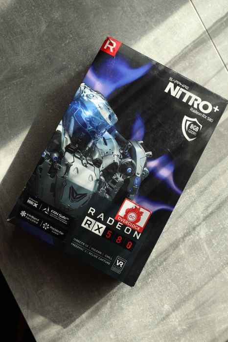 Видеокарта AMD Radeon RX 580 Sapphire RX 580 Nitro+