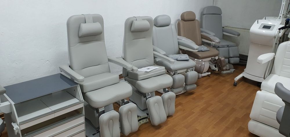 Fotel do pedicure,podologiczny,kosmetyczny,gerlach,ruck,baehr,suda