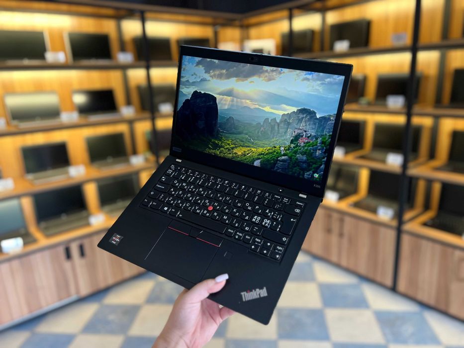 Ноутбук ThinkPad X395·Ryzen 5 3500U·8GB·SSD 512·Гарантія·Опт·Роздріб·LTE·30шт·для навчання·роботи·дому·стильний·міцний·потужний·2022рік