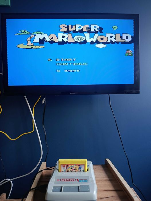 Gra Super Mario World. Pegasus/famicom/dendy.