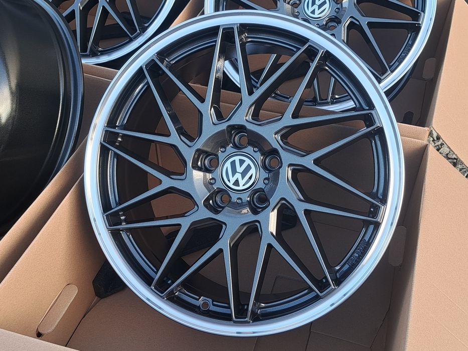 ALUFELGI VW 19 5x112 Turan Passat Golf T-Roc Jetta Scirocco Caddy DOTZ