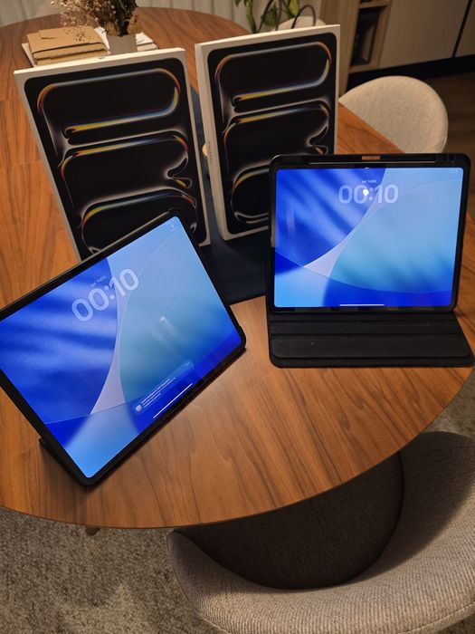iPad Pro M5 e M4 13" 512GB Cellular, 256GB. Troca/retoma. Fatura, garantia
