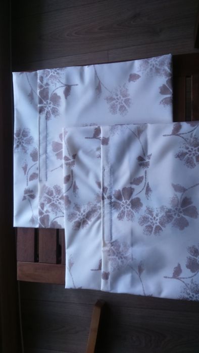 4 Poszewki na poduszki z ortalionu - na taras, do ogrodu