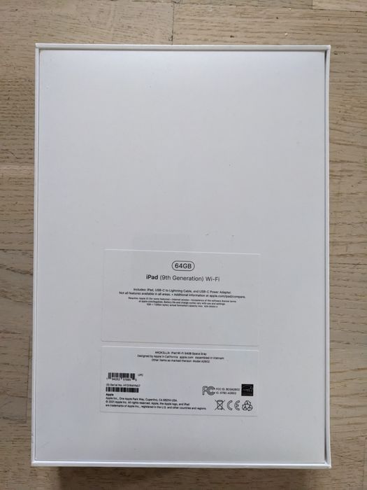 Apple Ipad  10.2, MK2K3LL/A WiFi, 64 Gb. Новый, в наличии.