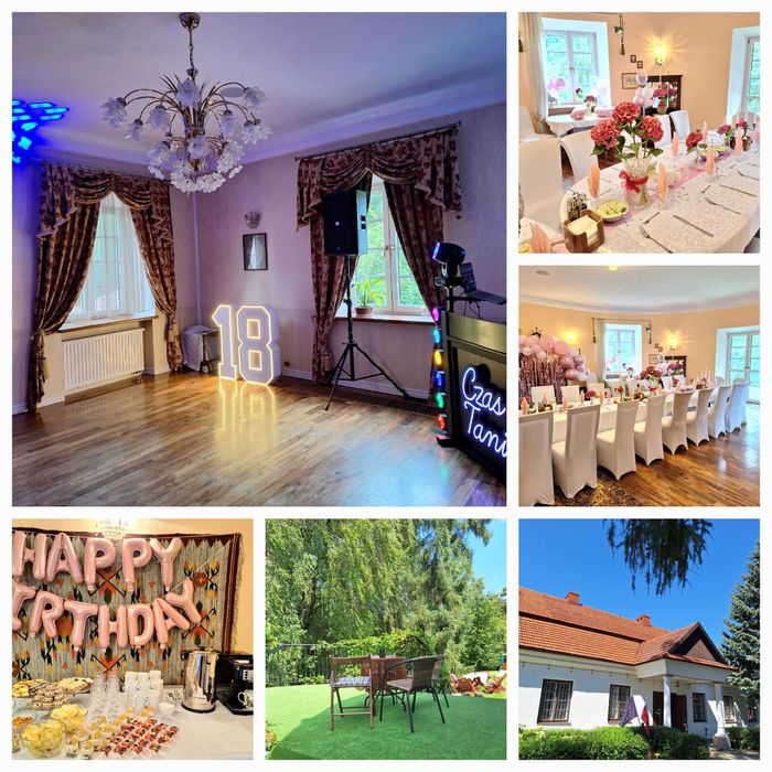 Wynajem sala lokal przyjęcie impreza urodziny chrzciny wesele Kraków