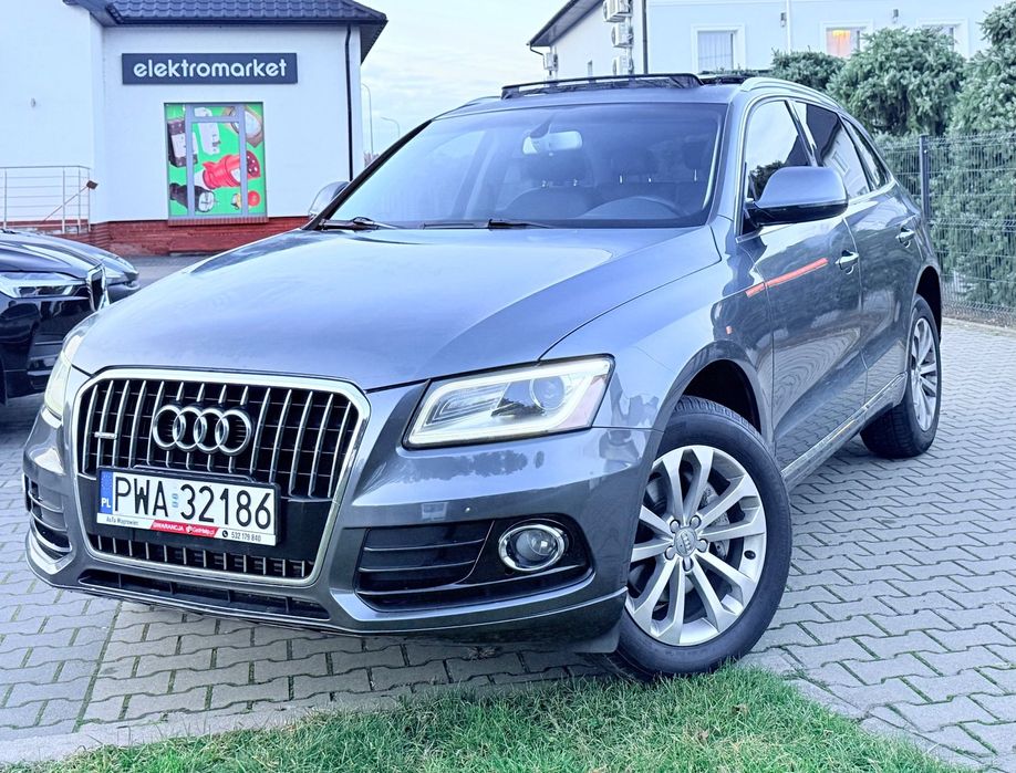 Audi Q5 Śliczny / Quattro / Gwarancja / NAWIGACJA  / Panorama / Faktura VAT /