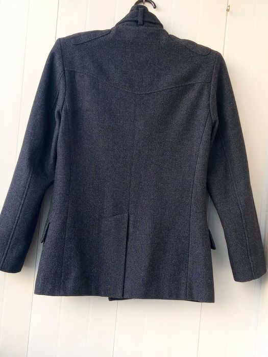 Мужской френч RIVER ISLAND шерсть  р.48  полупальто