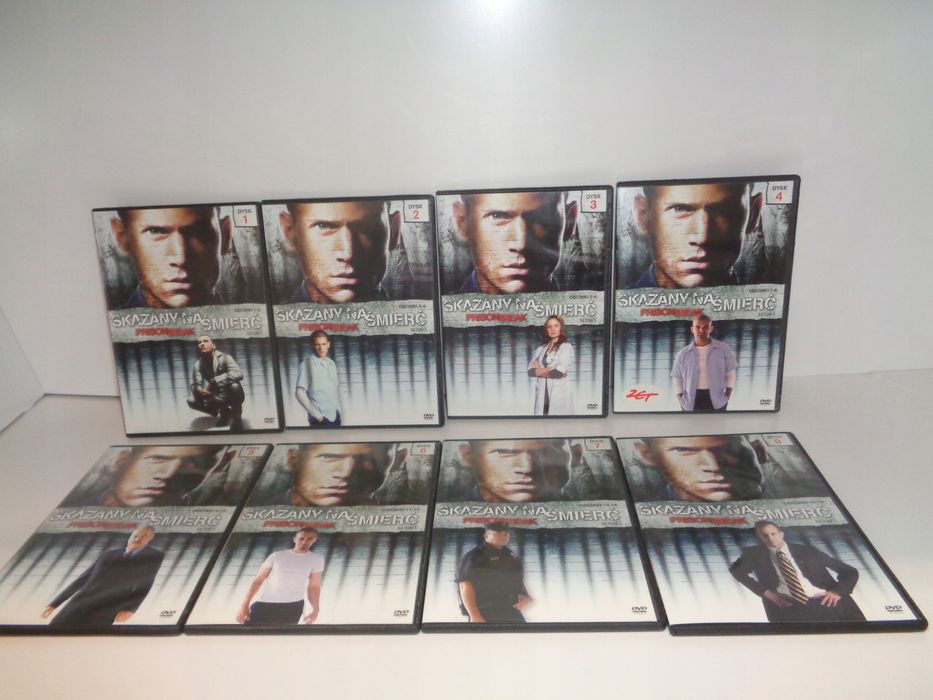 Skazany na śmierć sezon 1 odc. 1-22, sezon 2 odc.1-14. 18x DVD *