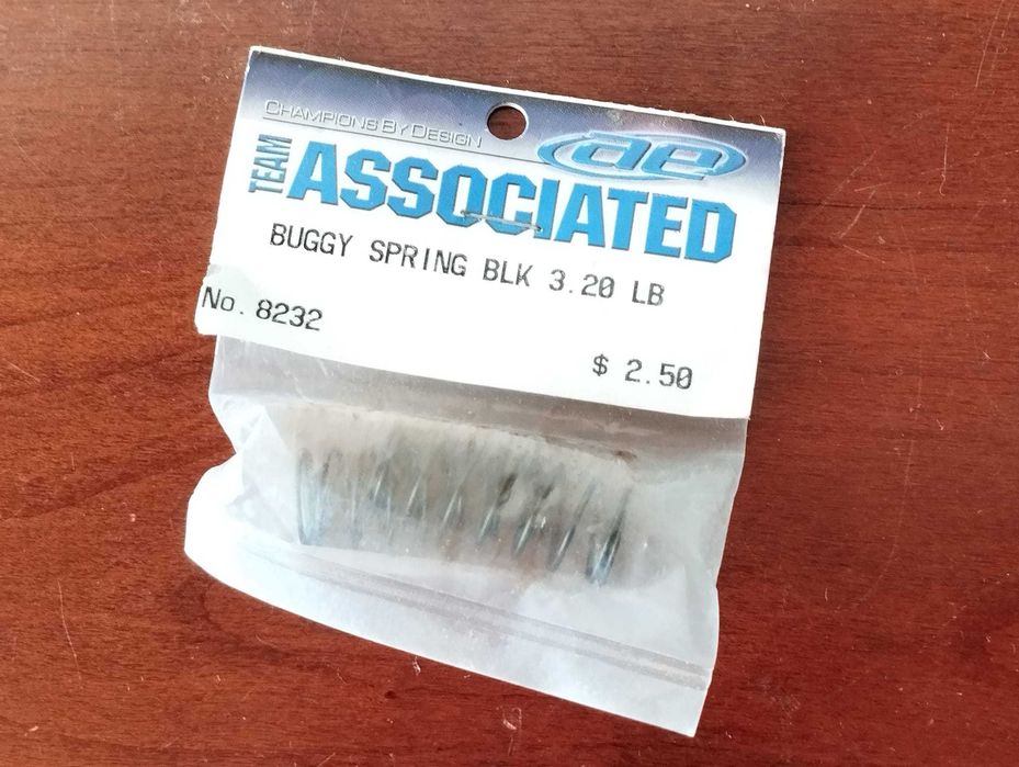 Buggy Spring BLK 3.20 LB - Molas de suspensão