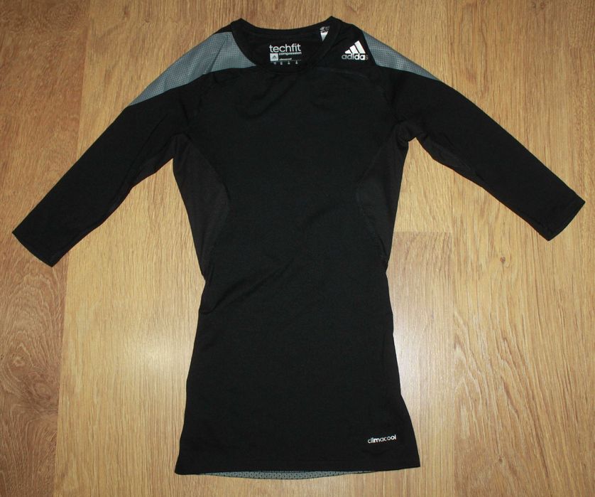 Мужской спортивный лонгслив термо кофта adidas techfit climacool xs