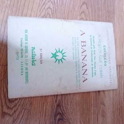 vendo livro A banana alimentos que curam