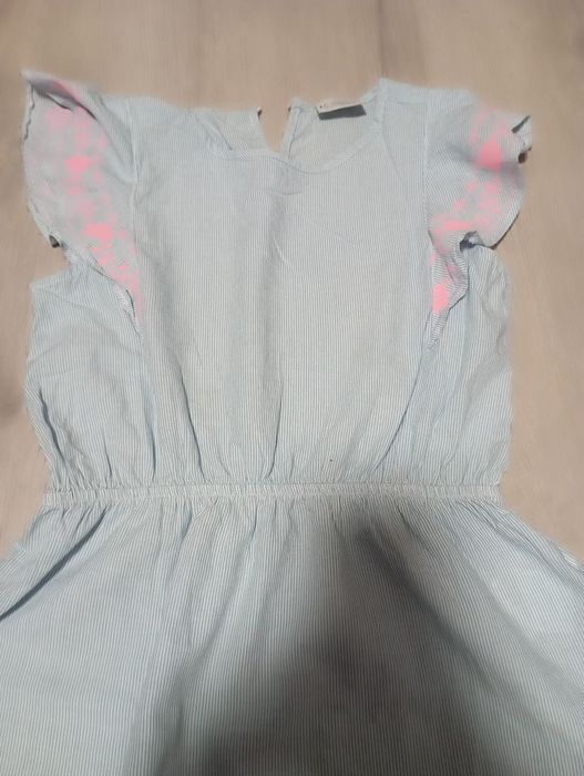 Блузка блакитна для дівчинки