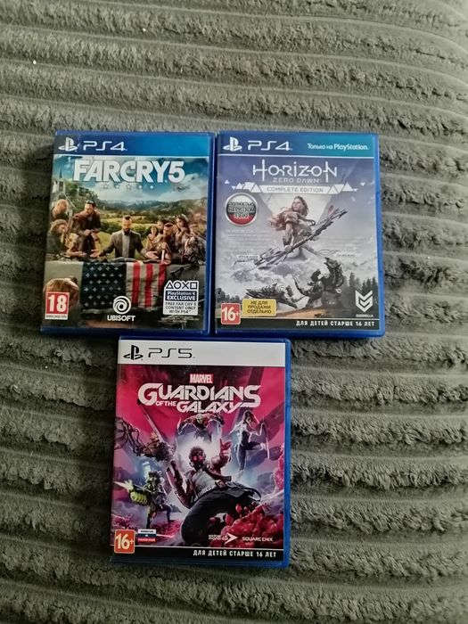 Игры на PS 4, PS 5