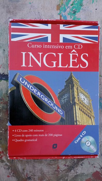 Curso Intensivo em CD Inglês (Como Novo)