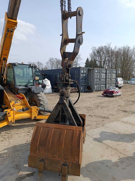 Chwytak hydrauliczny dwuszczękowy do koparki 20/30 t