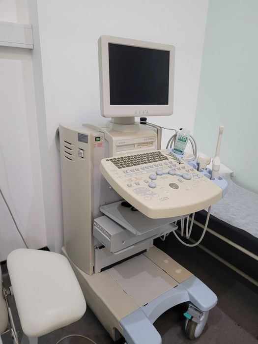 ECOGRAFO HITACHI EUB-7000 com 3 SONDAS + impressora Sony