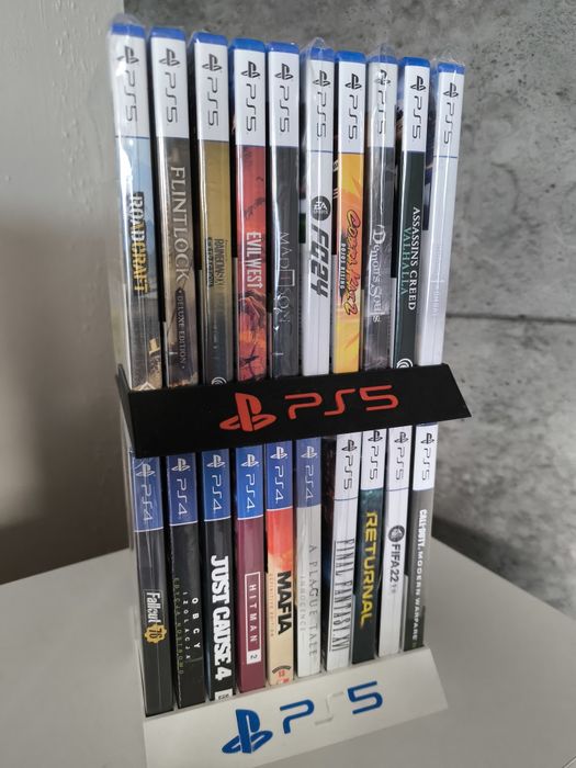 PlayStation gry 4 i 5