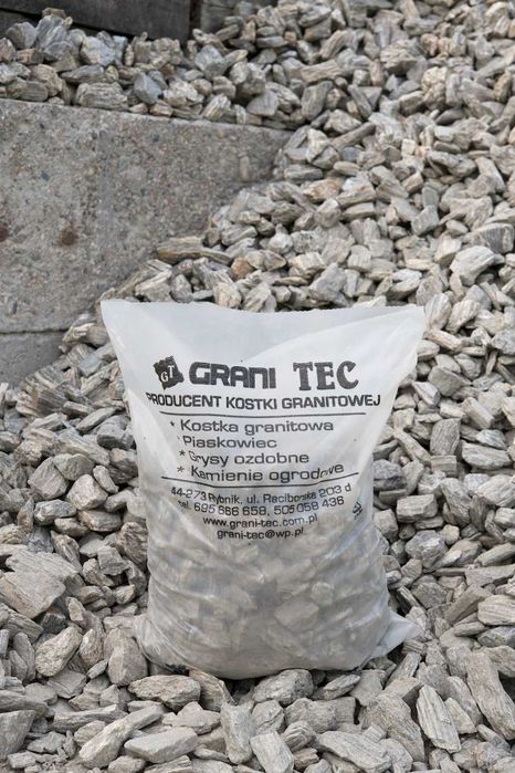 Kora kamienna Grys Kamień Ogrodowy Granit Gnejs