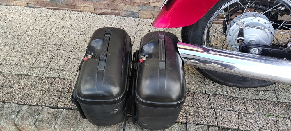 Honda shadow 125 kufry transport