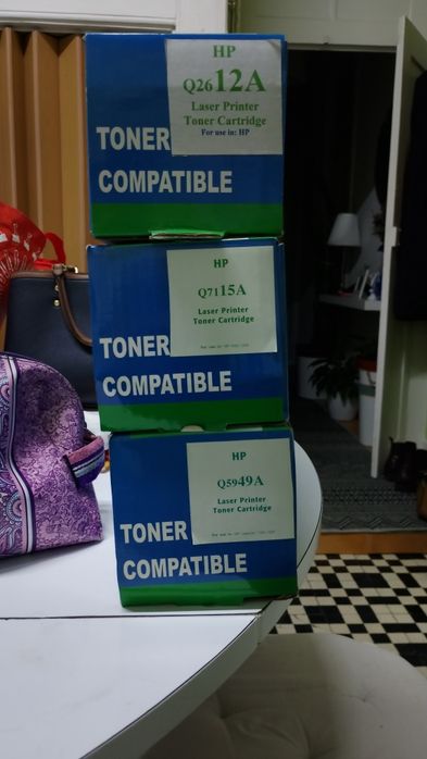 Vendo tornes novos HP e RICOH