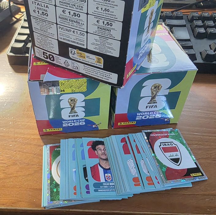 Cromos Panini 2026 World Cup