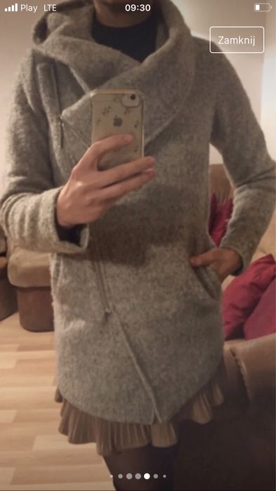 Płaszcz Mohito z wełny  r. XS