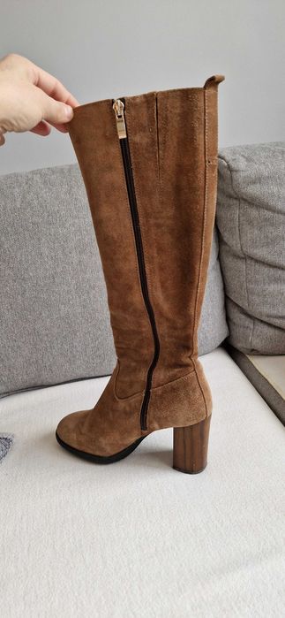 Karino skórzane kozaki rozmiar 37