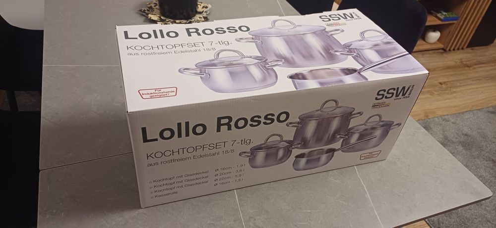 Zestaw garnków nierdzewnych