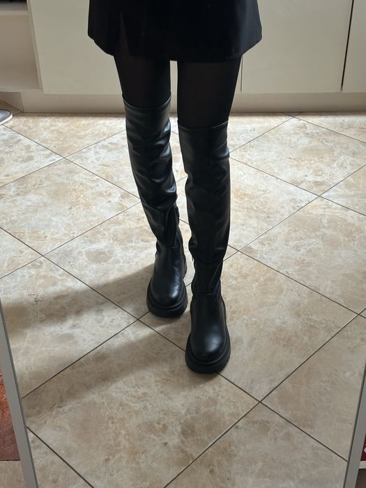 Жіночі ботфорти 39 розмір