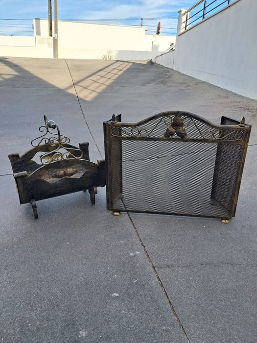 Vendo proteção de lareiras em latão