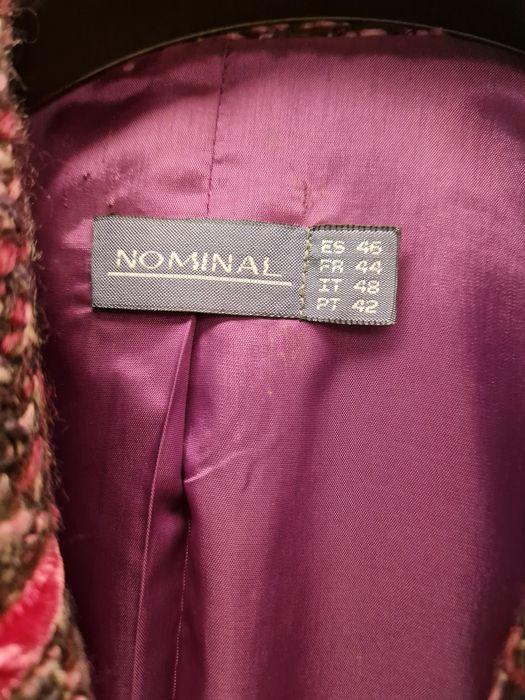 Blazer em tons de rosa