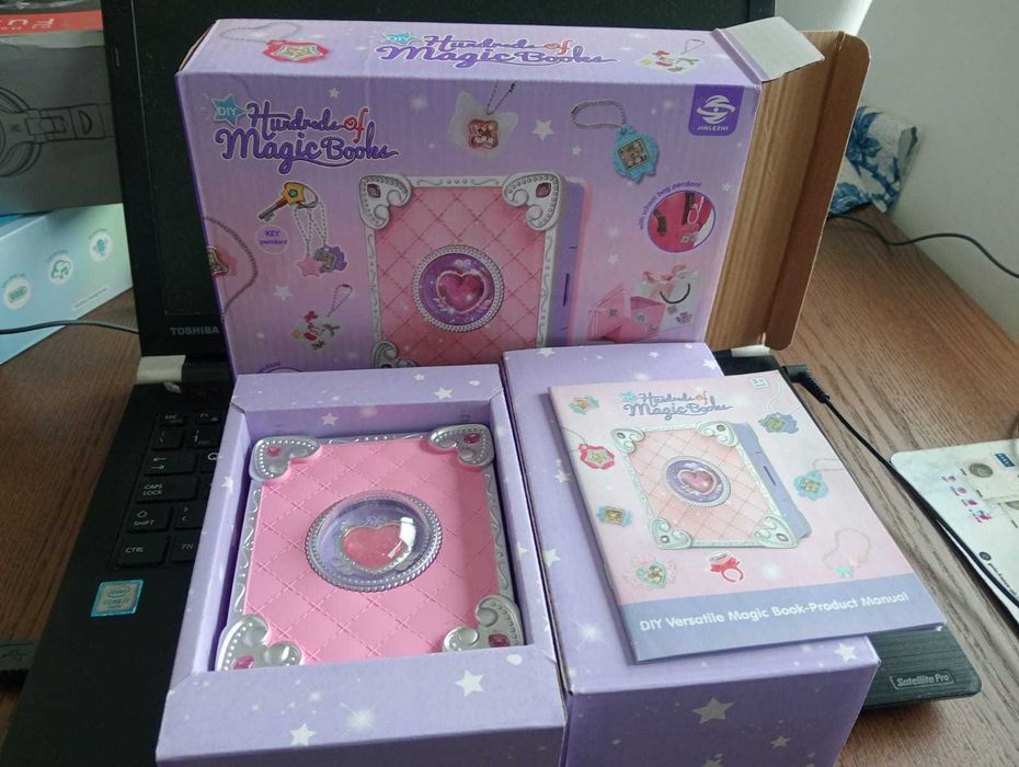 Kit Criativo DIY "Hundreds of Magic Books" - Criação de Joias - NOVO