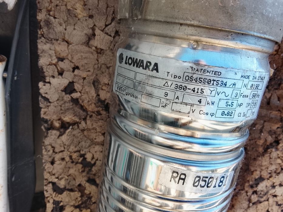 Motor e bomba submersivel nova