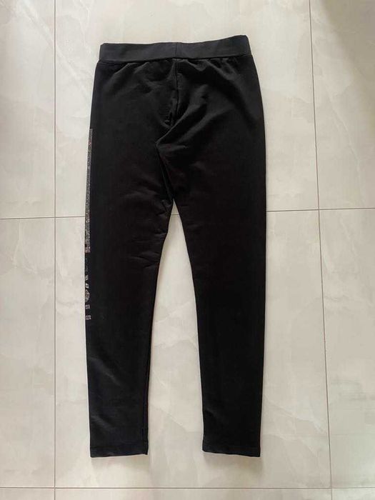 Legginsy Getry czarne spodnie do gimnastyki M Preestill