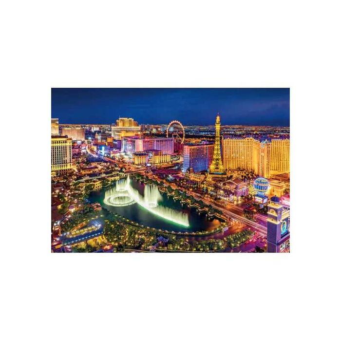 Clementoni Puzzle 6000 Las Vegas Novo Selado