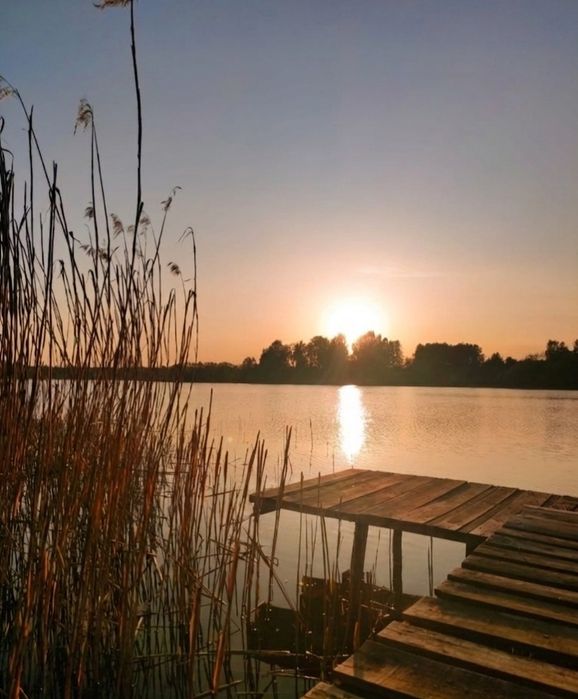 Domek nad jeziorem na Kaszubach